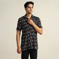 Buy Pochampally Ikat Weave Cotton Men Half Sleeve Shirt 08 Online at iTokri.com