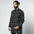 Buy Pochampally Ikat Weave Cotton Men Short Kurta Online at iTokri.com