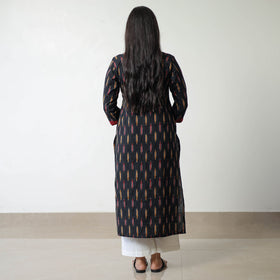   Pochampally Ikat Weave Cotton Straight Kurta 07 