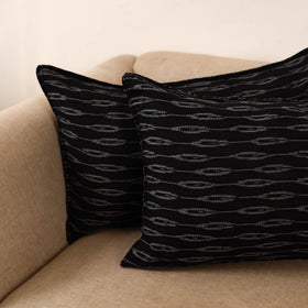 Pochampally ikat weave pillow covers (set of 2) 14