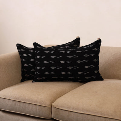 Pochampally ikat weave pillow covers (set of 2) 27