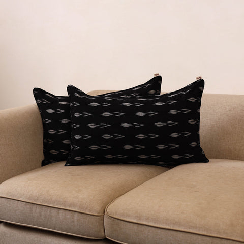 Pochampally ikat weave pillow covers (set of 2) 27