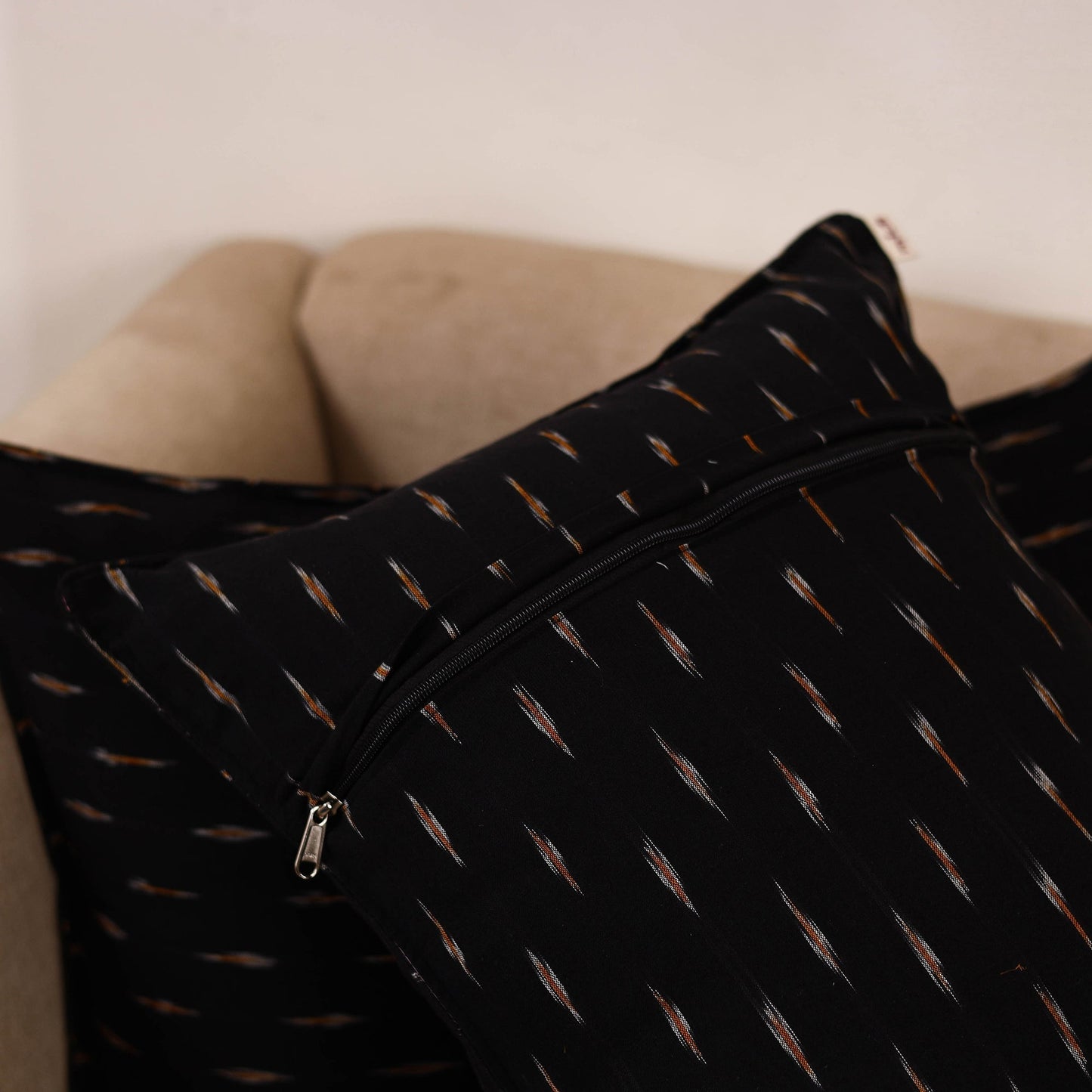 Pochampally ikat weave pillow covers (set of 2) 28