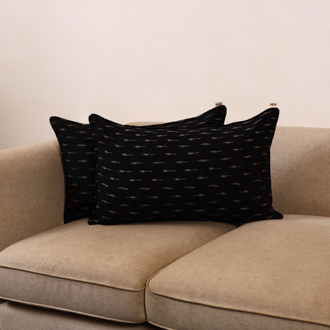 Pochampally ikat weave pillow covers (set of 2) 28
