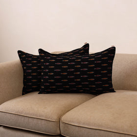 Pochampally ikat weave pillow covers (set of 2) 29