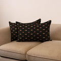 Pochampally ikat weave pillow covers (set of 2) 32