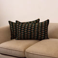 Pochampally ikat weave pillow covers (set of 2) 33