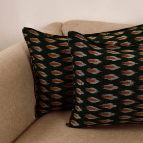 Pochampally ikat weave pillow covers (set of 2) 33