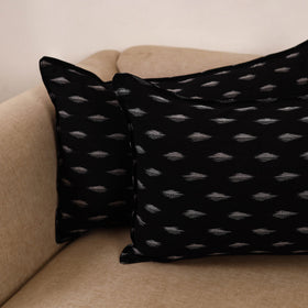 Pochampally ikat weave pillow covers (set of 2) 37