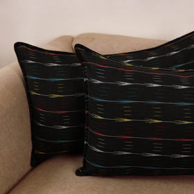 Pochampally ikat weave pillow covers (set of 2) 38