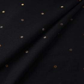 Buy Cotton Black Jacquard Fabric Online – Premium Quality