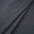Black Prewashed Cotton Jacquard Fabric