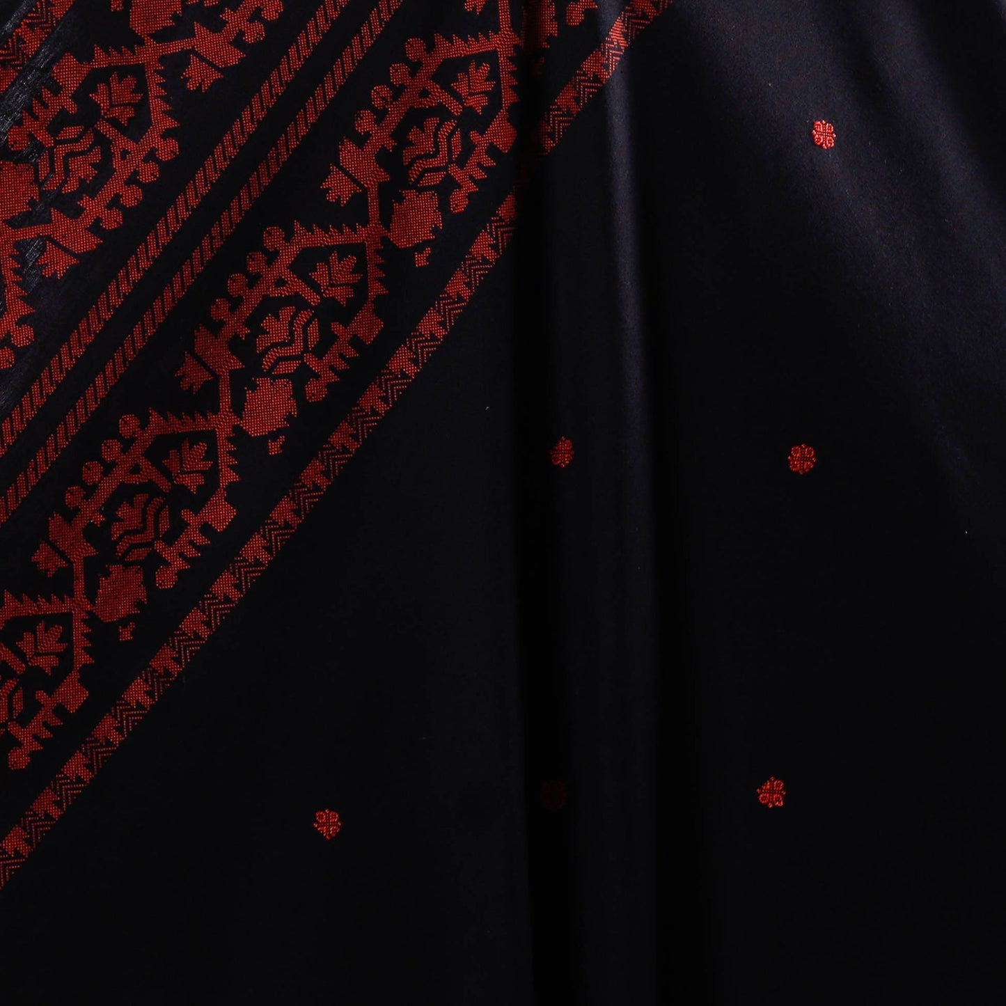 Prewashed cotton jacquard fabric 08 - handcrafted