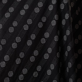 Black - prewashed cotton jacquard fabric 11 - handcrafted