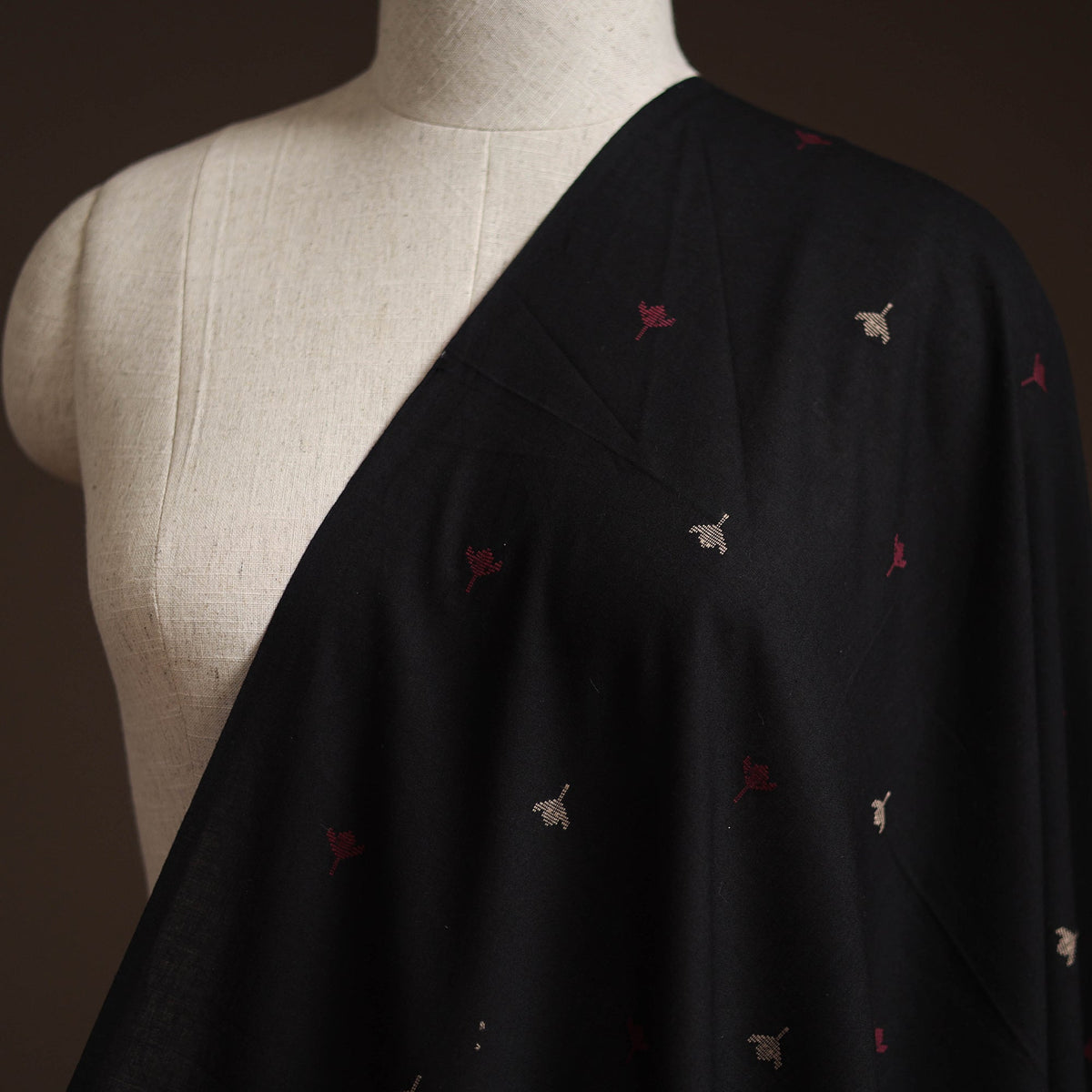 Prewashed cotton jacquard fabric 17 - handcrafted