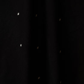 Black - prewashed cotton jacquard fabric 18 - handcrafted