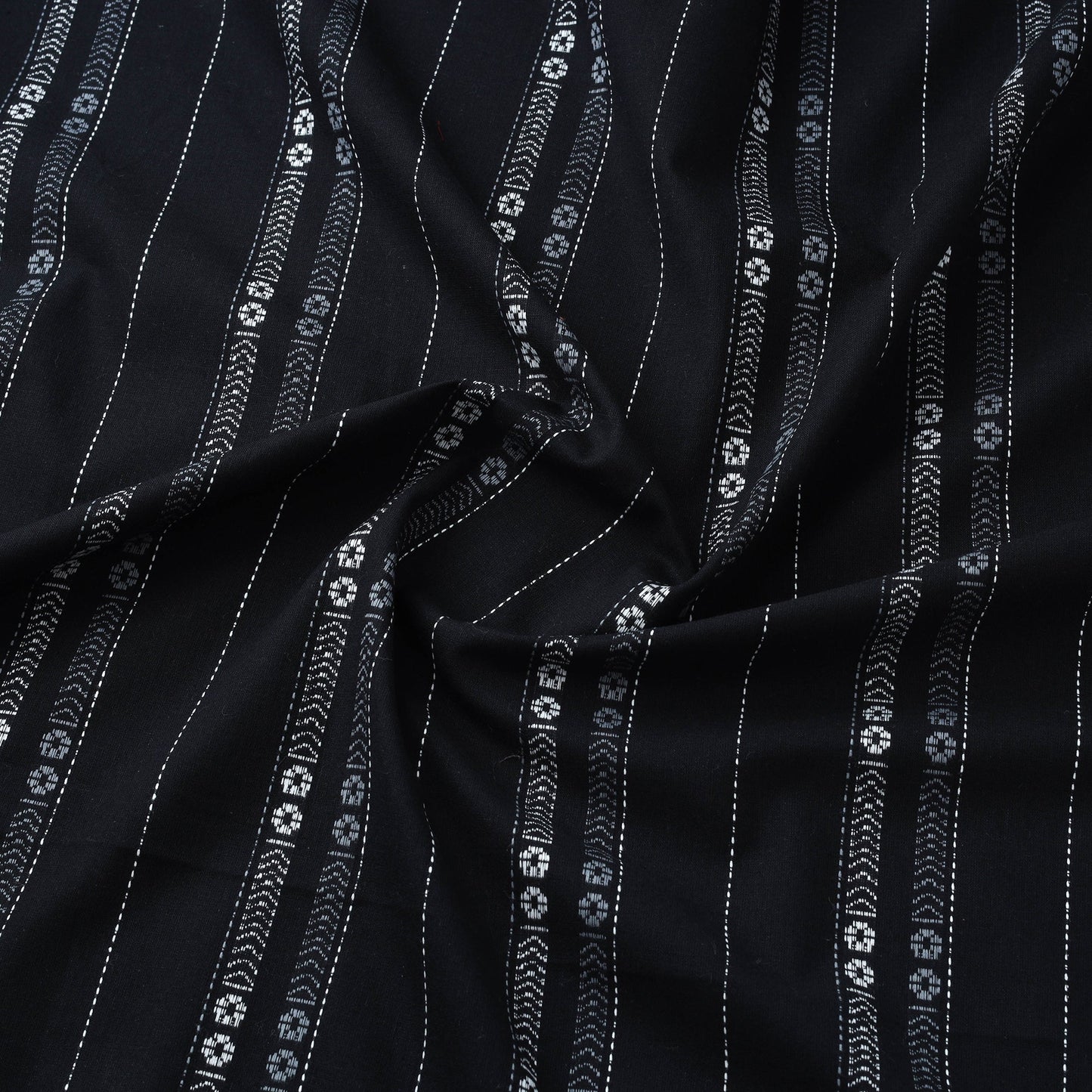 Prewashed cotton jacquard fabric 18 - handcrafted