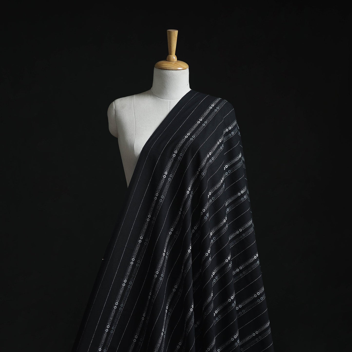 Prewashed cotton jacquard fabric 18 - handcrafted