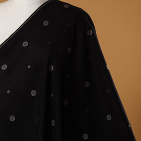 Black - prewashed cotton jacquard fabric 24 - handcrafted