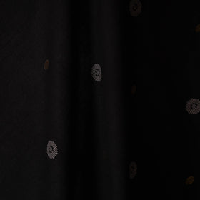 Black - prewashed cotton jacquard fabric 24 - handcrafted