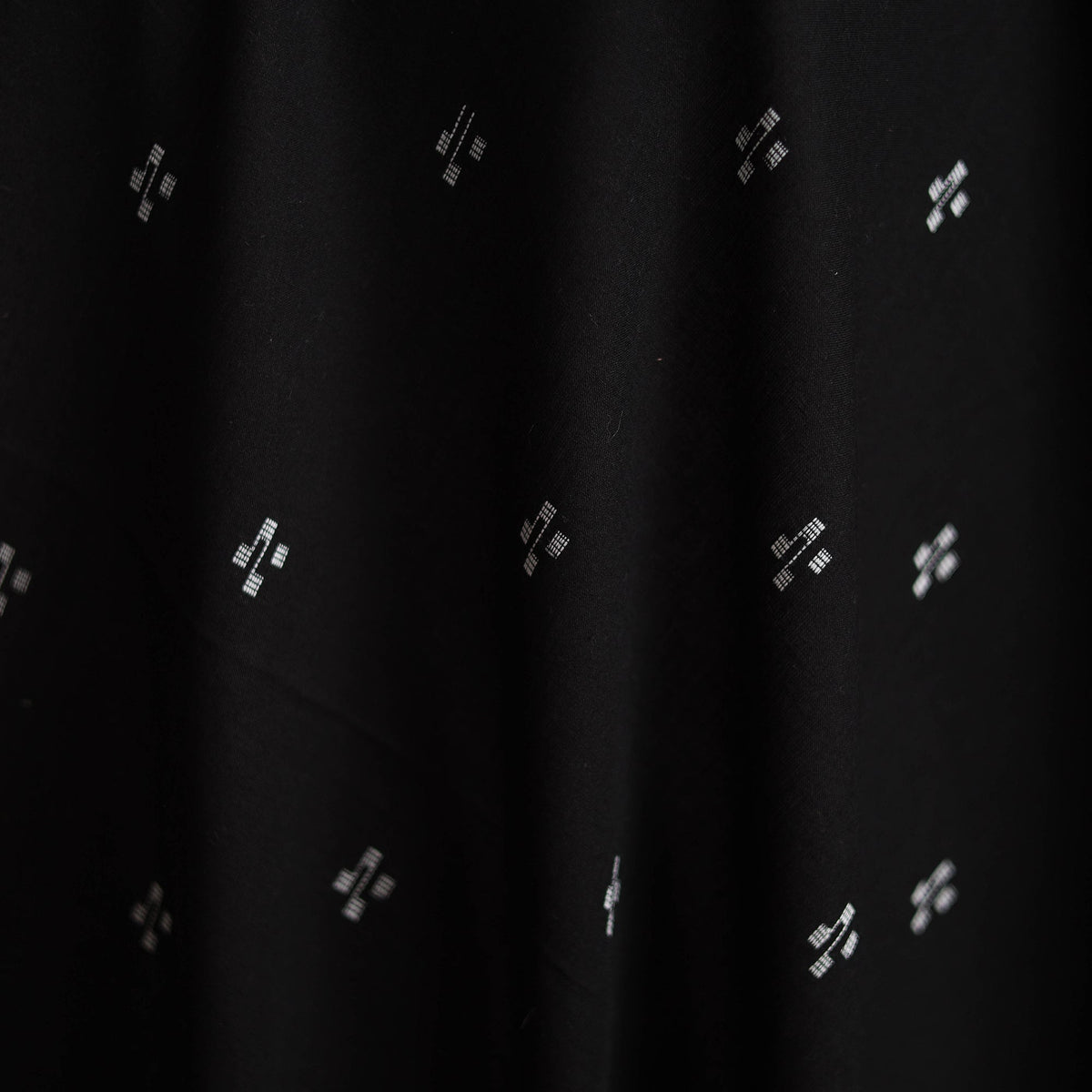Prewashed cotton jacquard fabric 24 - handcrafted