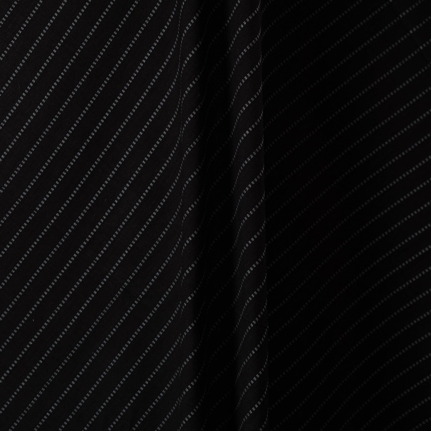 Black - prewashed cotton jacquard fabric 30 - handcrafted