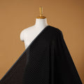 Black - prewashed cotton jacquard fabric 30 - handcrafted
