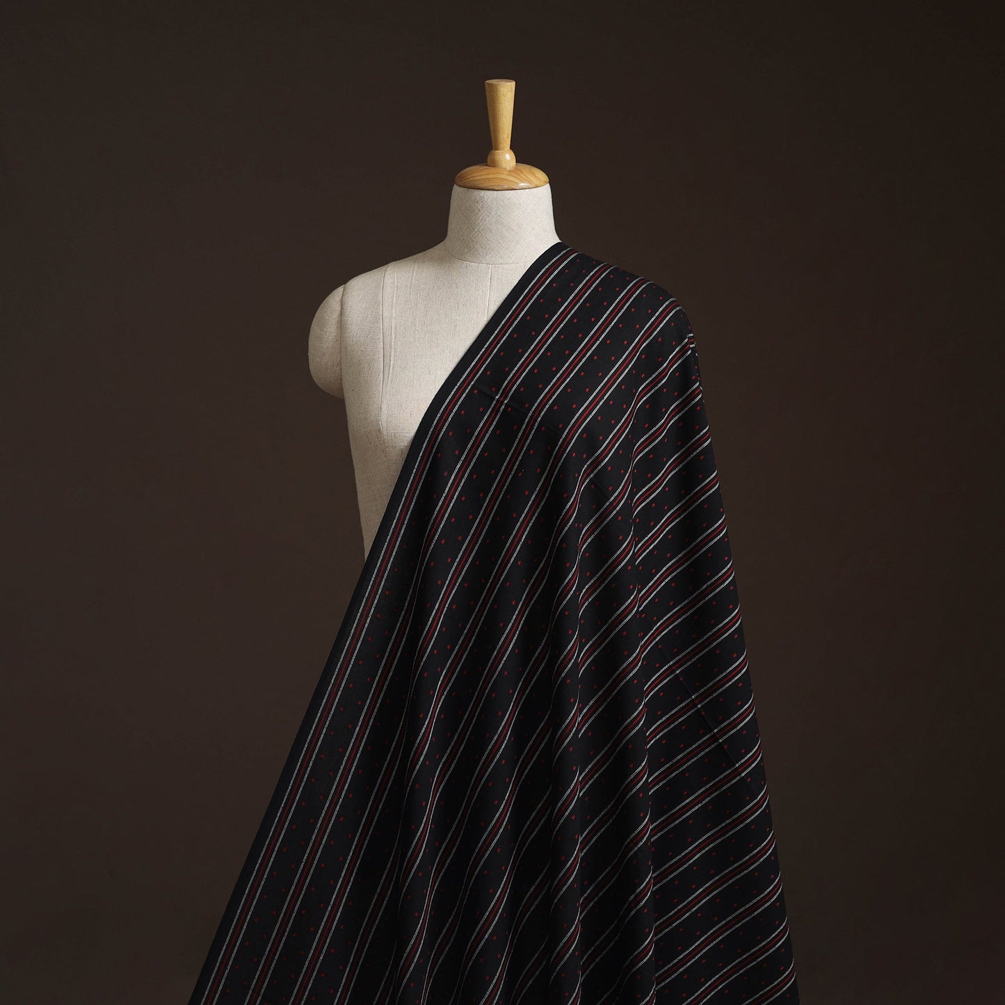 Prewashed cotton jacquard fabric 35 - handcrafted