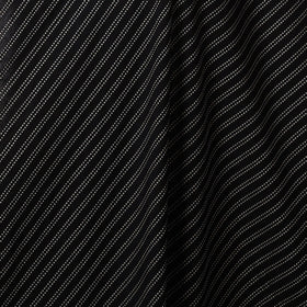 Black - prewashed cotton jacquard weave fabric 01
