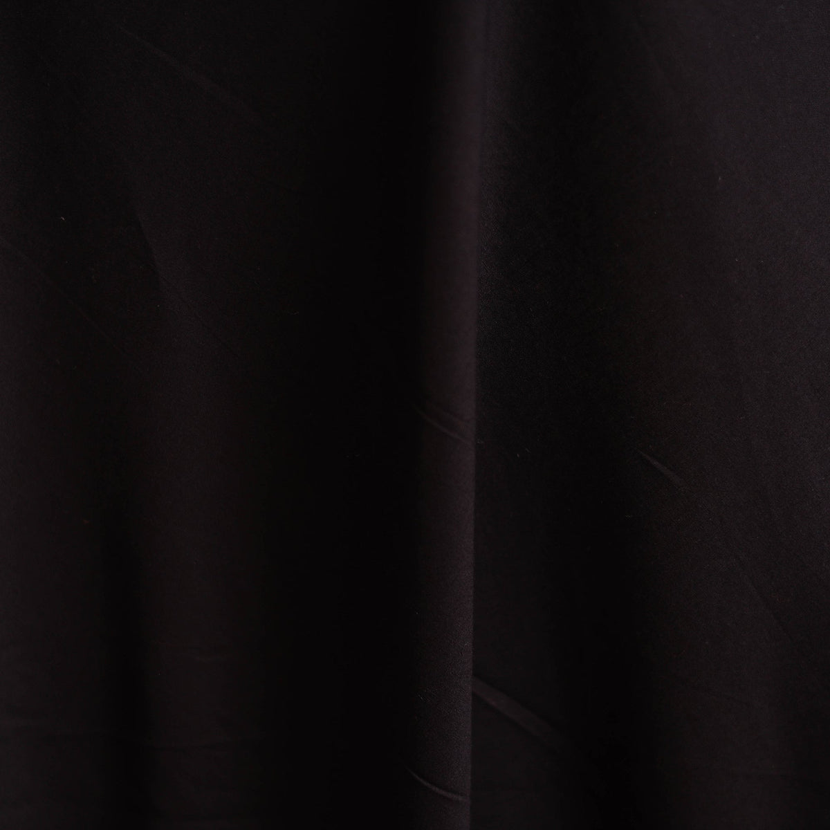 Black - prewashed cotton plain fabric 28 - handcrafted