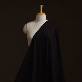 Black - prewashed cotton plain fabric 28 - handcrafted