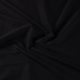 Black Prewashed Cotton Plain Fabric 