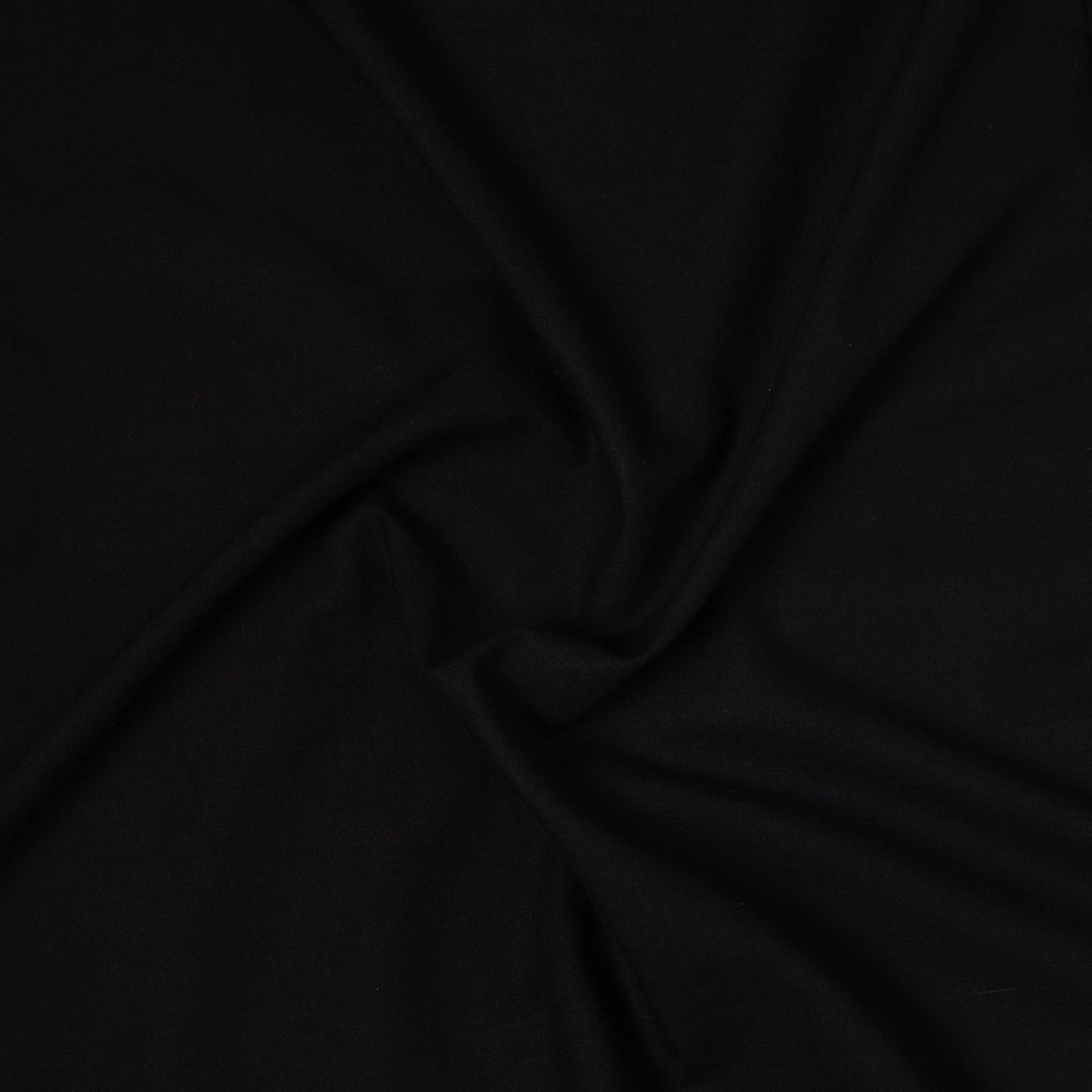 Black - prewashed cotton thread border dharwad fabric 02