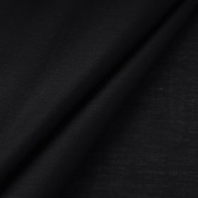  Black Prewashed Mul Cotton Plain Fabric