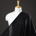  Black Prewashed Mul Cotton Plain Fabric