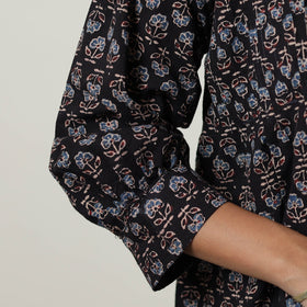 Ajrakh Cotton Crop Top | Handcrafted Elegance
