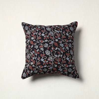 Authentic Black Ajrakh Cushion Cover 
