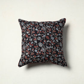 Authentic Black Ajrakh Cushion Cover 