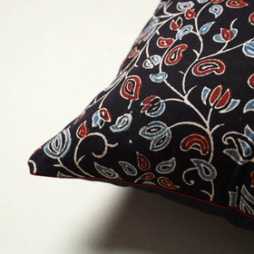 Authentic Black Ajrakh Cushion Cover 