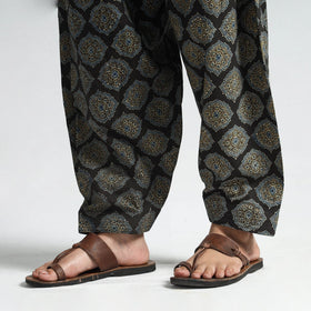 Buy  Ajrakh Block Printed Cotton Elasticated Salwar 07 Online at iTokri.com