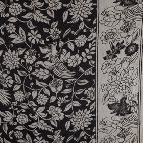 Printed cotton kalamkari fabric 02 - handcrafted