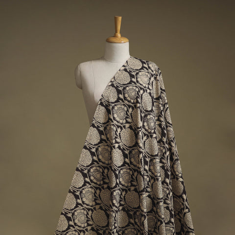 Printed cotton kalamkari fabric 04 - handcrafted