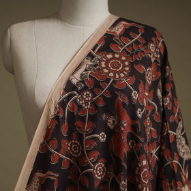 Printed cotton kalamkari fabric 10 - handcrafted