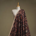 Printed cotton kalamkari fabric 10 - handcrafted