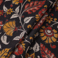 Printed cotton kalamkari fabric 15 - handcrafted