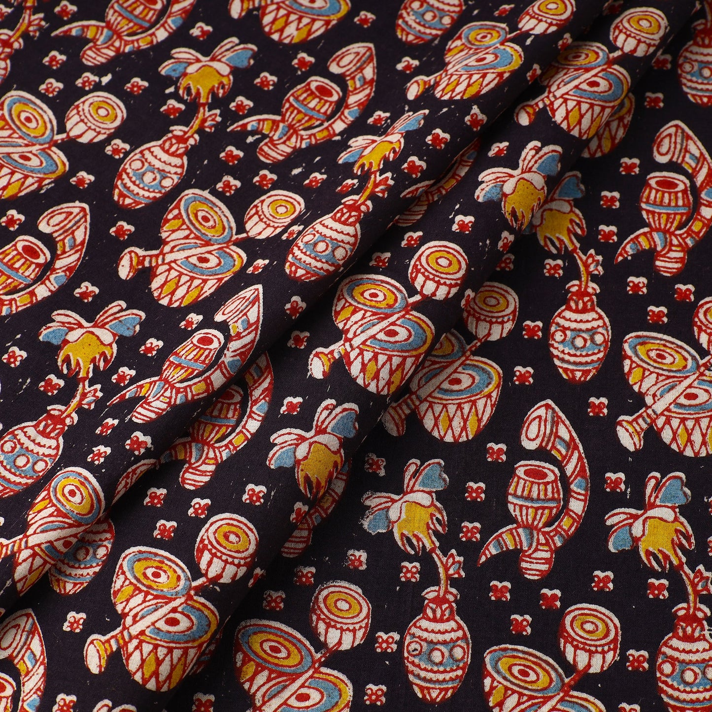 Buy Printed Cotton Kalamkari Fabric Online