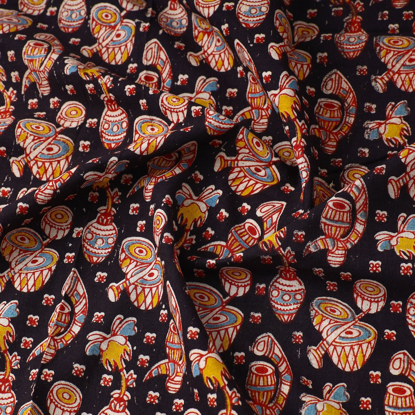 Buy Printed Cotton Kalamkari Fabric Online