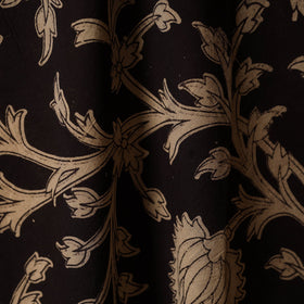 Printed cotton kalamkari fabric 20 - handcrafted