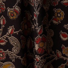 Printed cotton kalamkari fabric 21 - handcrafted