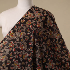Printed cotton kalamkari fabric 21 - handcrafted